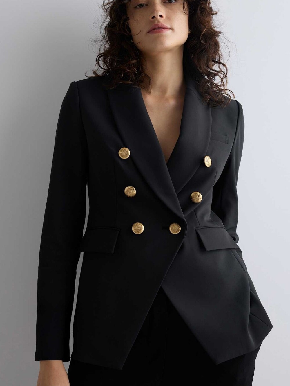 Quince Scuba Captain's Convertible Blazer Black Large